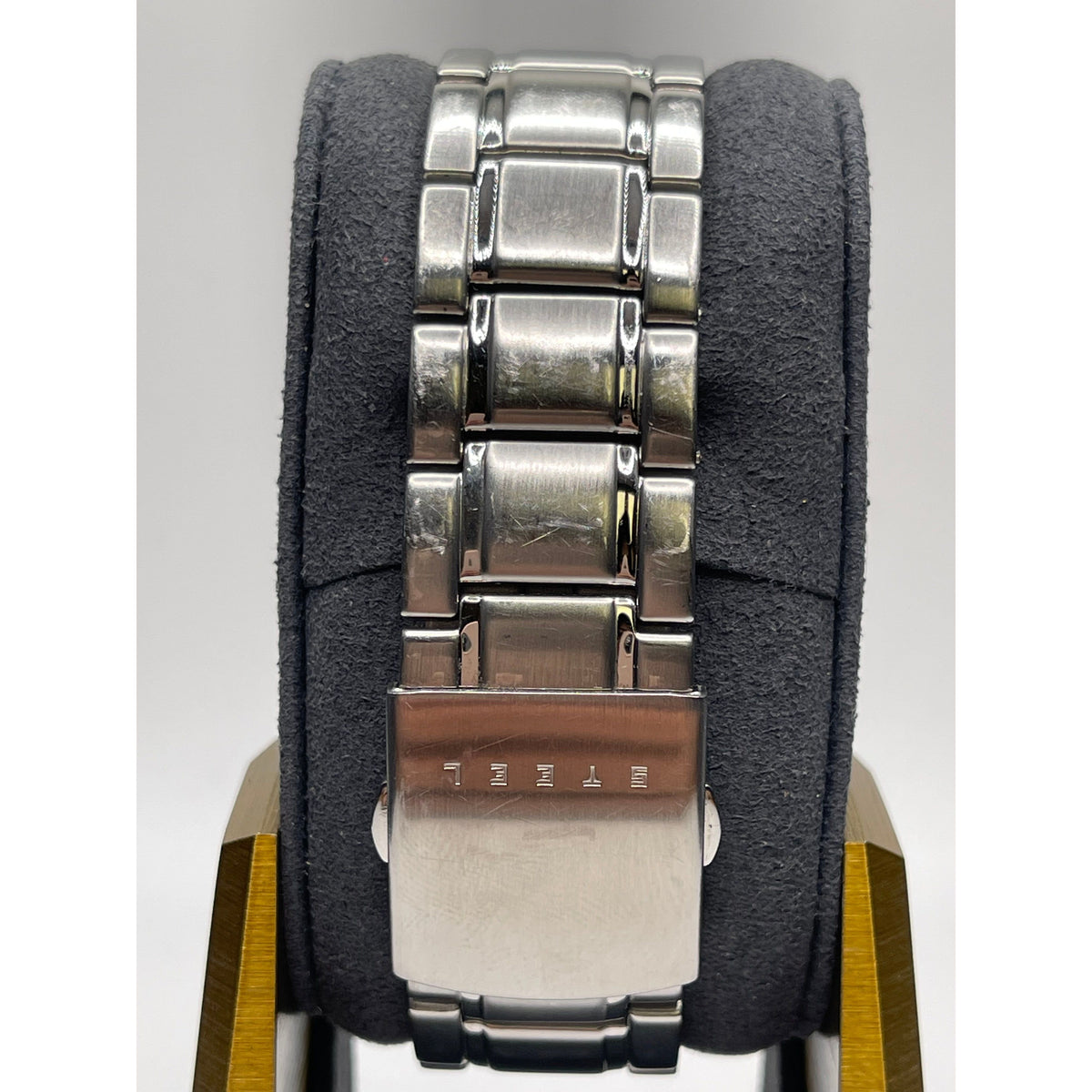 Guess Men's Steel Silver Tone Dial Silver Tone Bracelet Watch G10167G