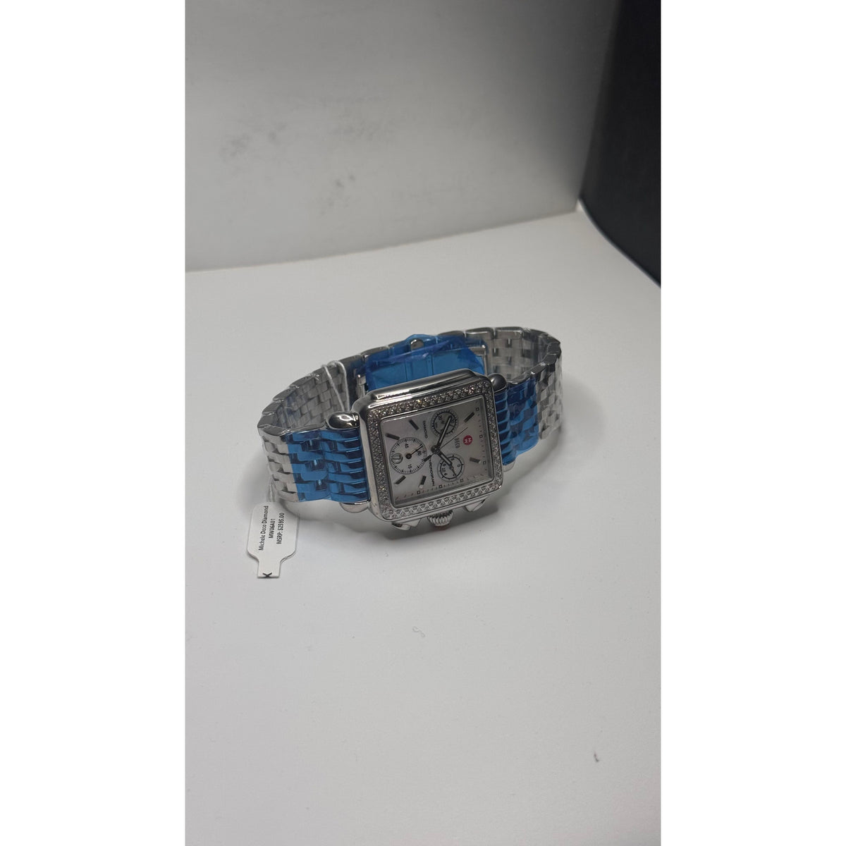 Michele Deco Diamond Stainless Steel Watch MW06A01