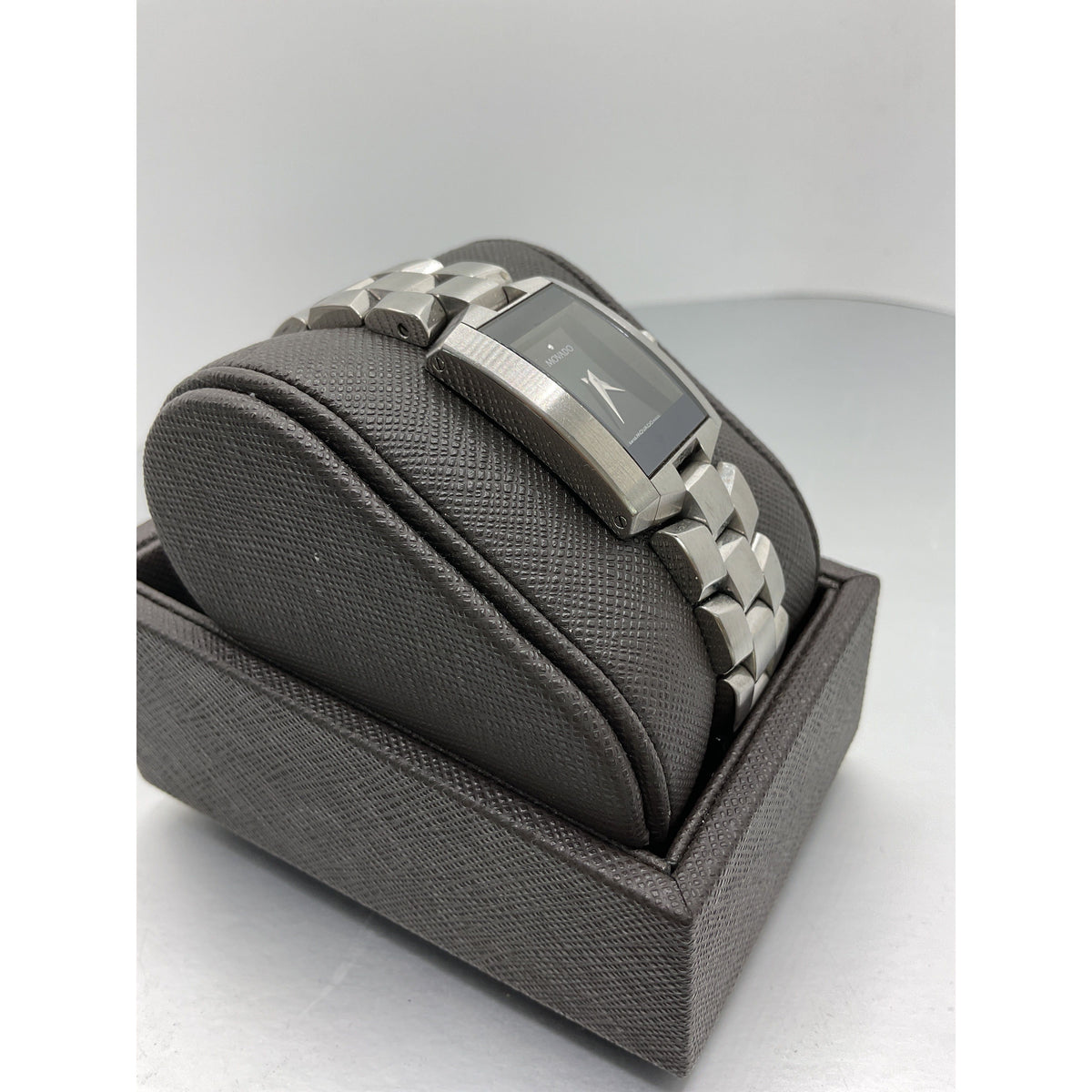 Movado Ladies Eliro Museum Black Dial Stainless Steel Bracelet Watch 84-C1-415 0604133