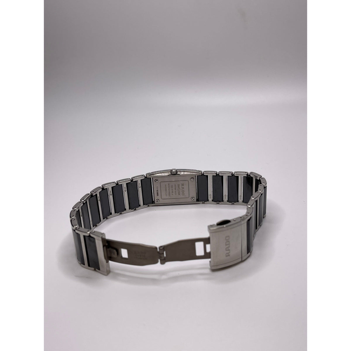 Rado Jubile Ladies Black Dial Stainless Steel/Ceramic Bracelet Quartz Watch 153.0786.3