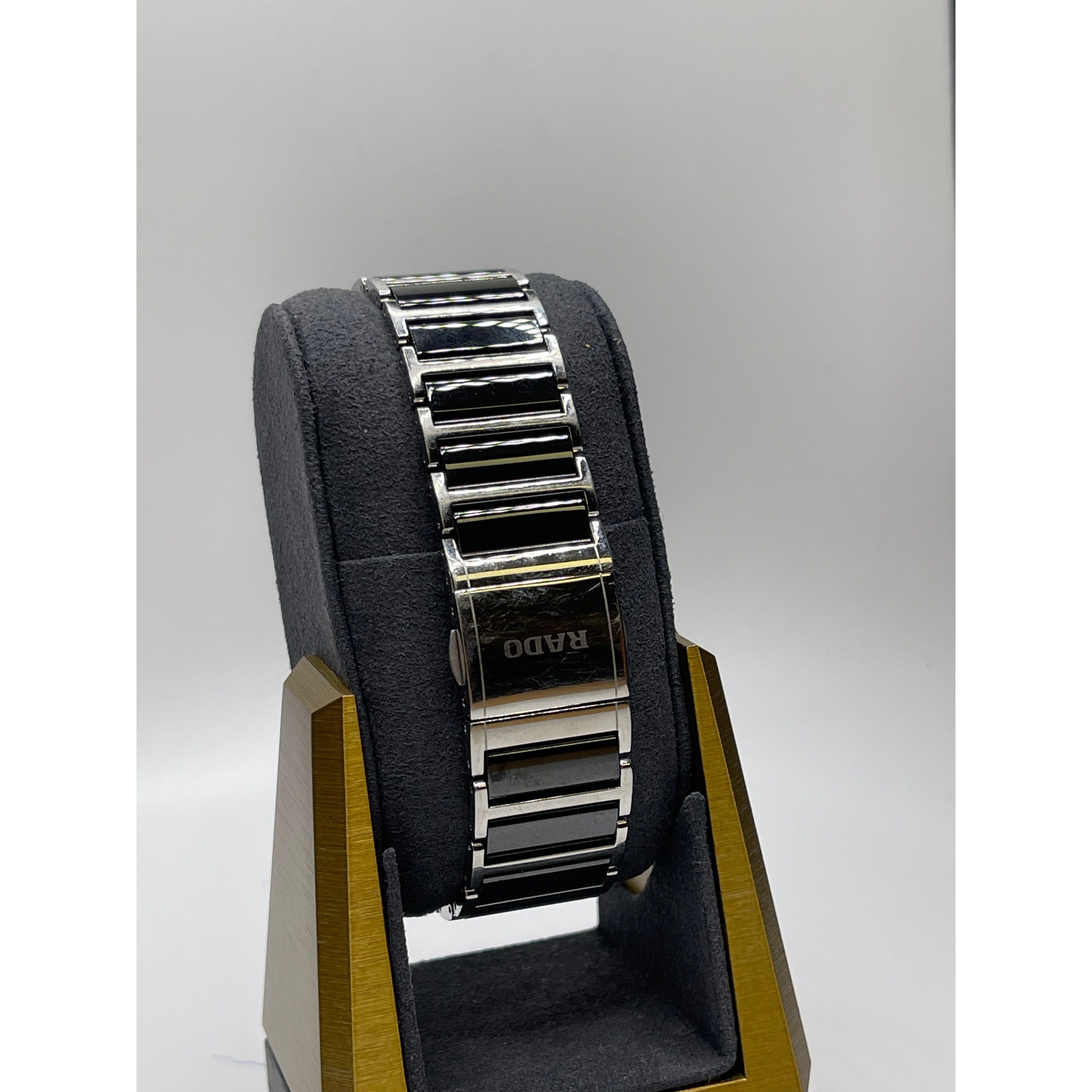 Rado Jubile Ladies Black Dial Stainless Steel/Ceramic Bracelet