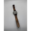Heuer Men’s Carrera Silver Dial Brown Leather & Stainless Steel Strap Vintage Watch 2447T