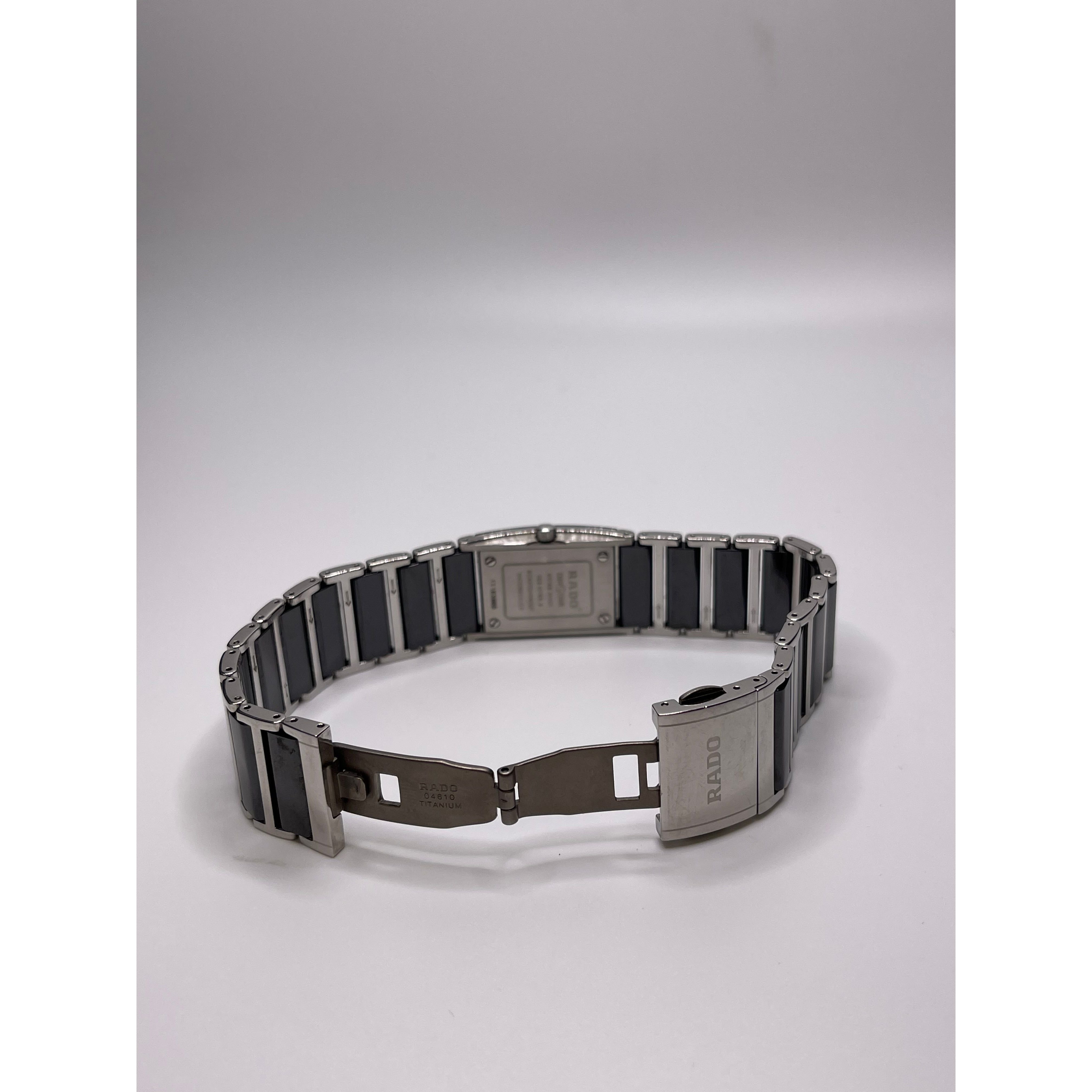 Rado Jubile Ladies Black Dial Stainless Steel/Ceramic Bracelet