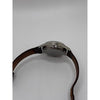 Heuer Men’s Carrera Silver Dial Brown Leather & Stainless Steel Strap Vintage Watch 2447T