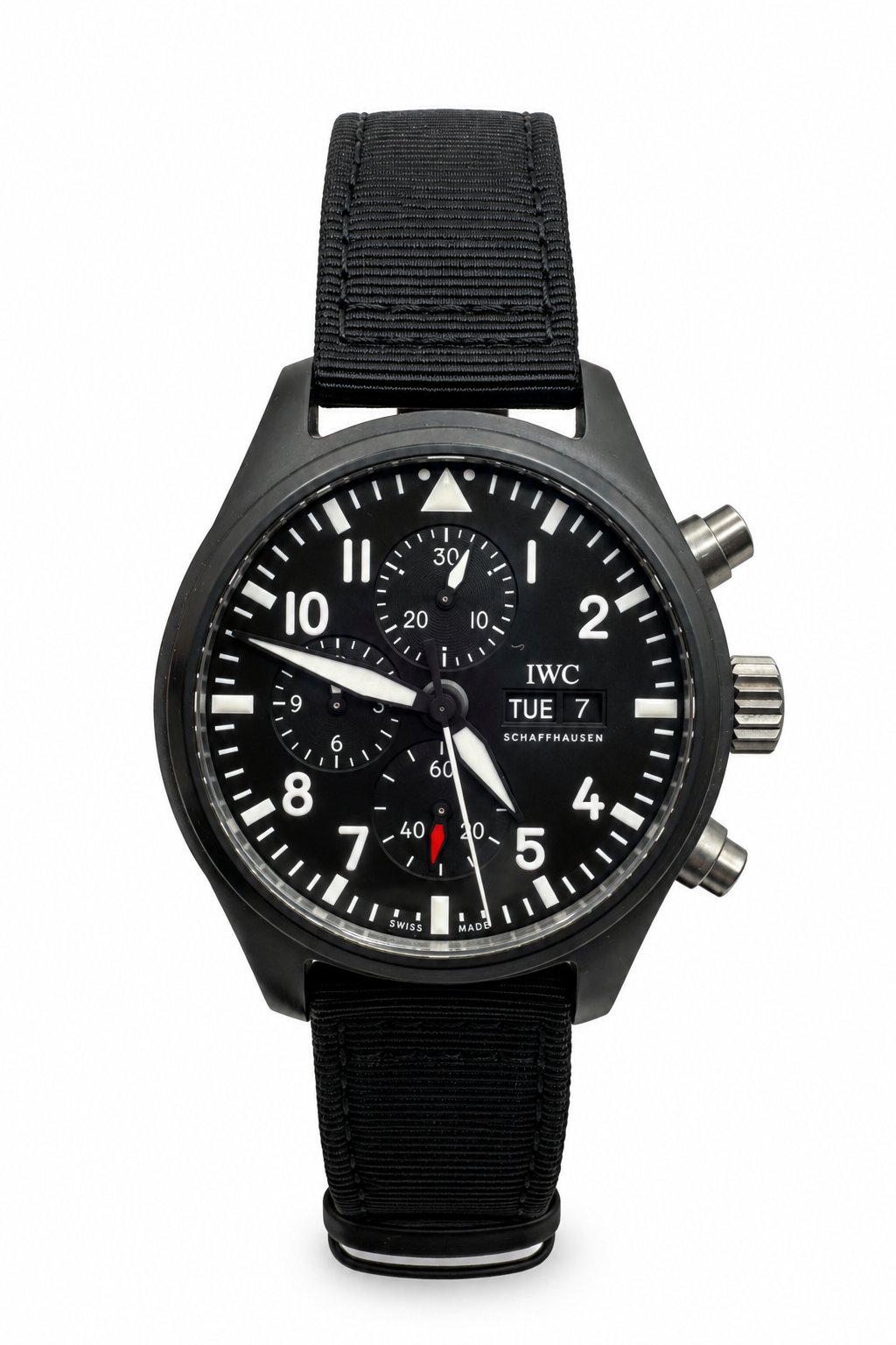 IWC Pilot's Watch Chronograph TOP GUN Black Dial IW389101