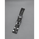 Heuer Men’s Carrera Silver Dial Brown Leather & Stainless Steel Strap Vintage Watch 2447T