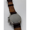 Heuer Men’s Carrera Silver Dial Brown Leather & Stainless Steel Strap Vintage Watch 2447T
