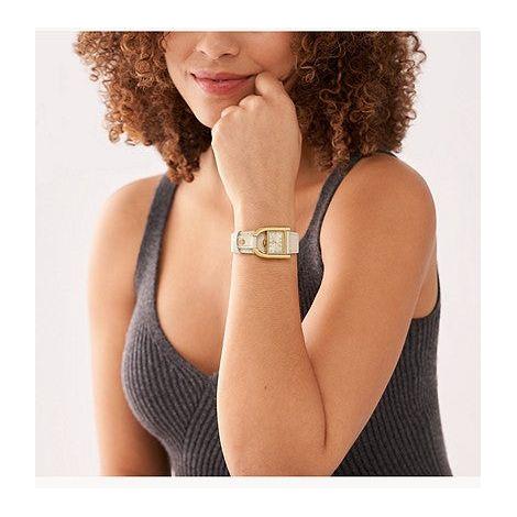 ★フォッシル腕時計FOSSIL HARWELL ES5280★¥25,850 Fossil Harwell Analog Gold Dial Women's Watch-ES5280
