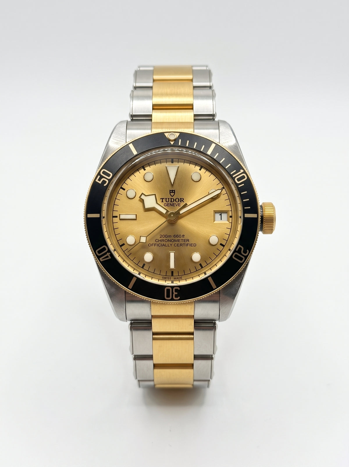 Tudor Black Bay S&G Automatic 41mm Champagne Dial Men's Watch M79733N-0004
