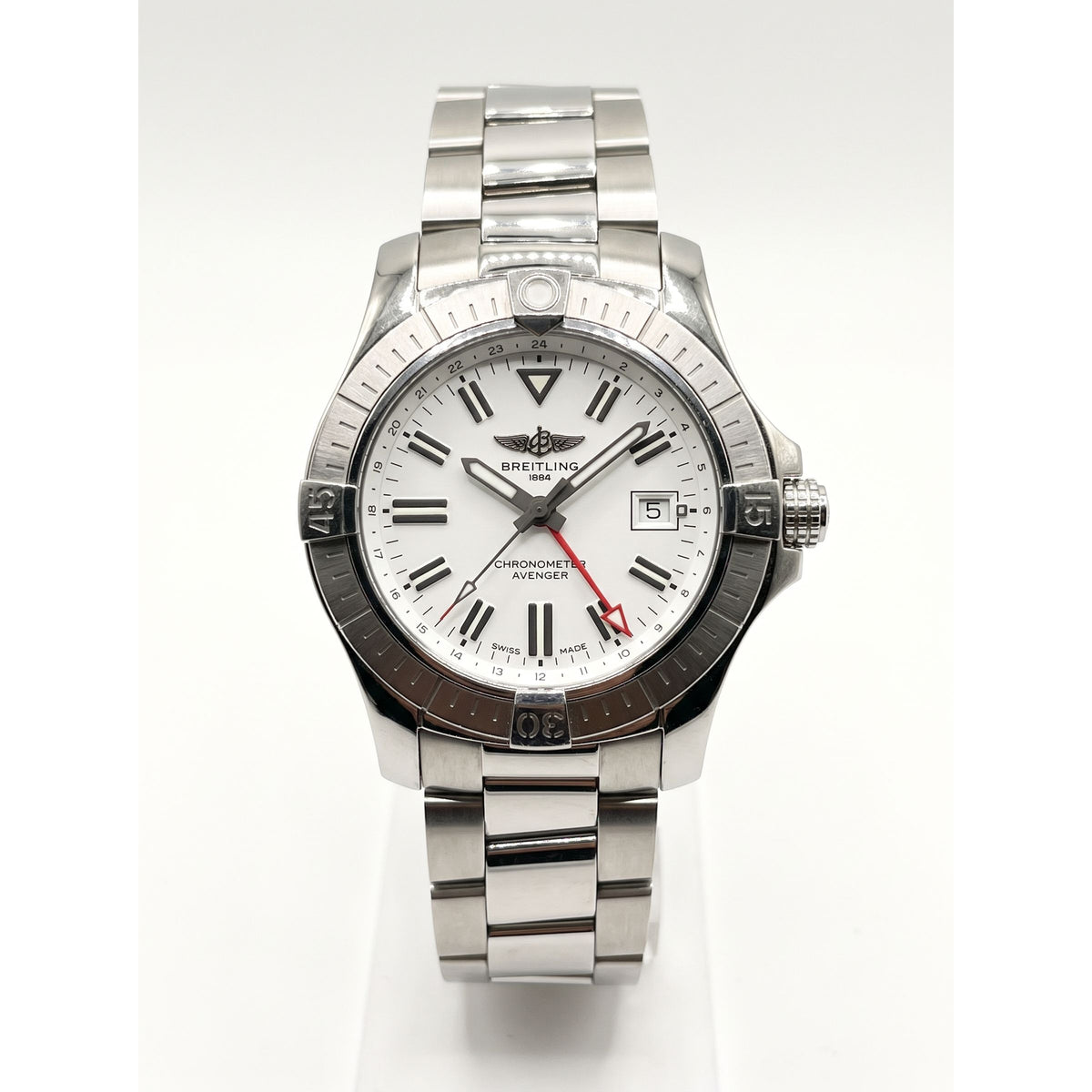 Breitling Avenger Automatic GMT 43 Stainless Steel Men's Watch A32397101A1A1 / A32397