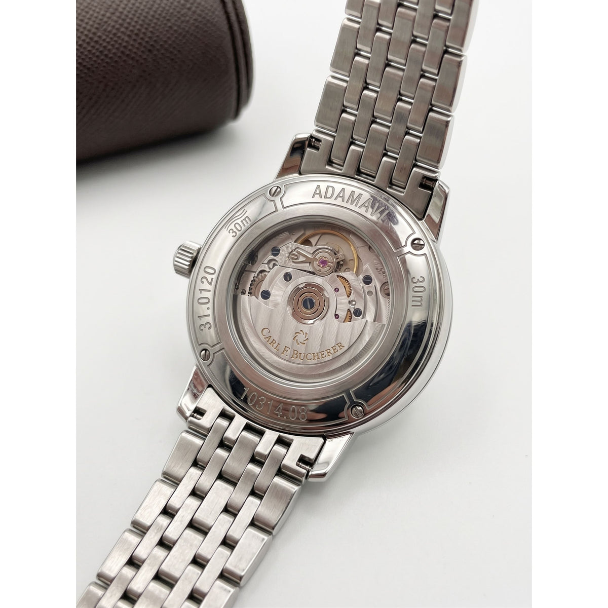 Carl F. Bucherer Adamavi Automatic Silver Dial Men's Watch 10314.08