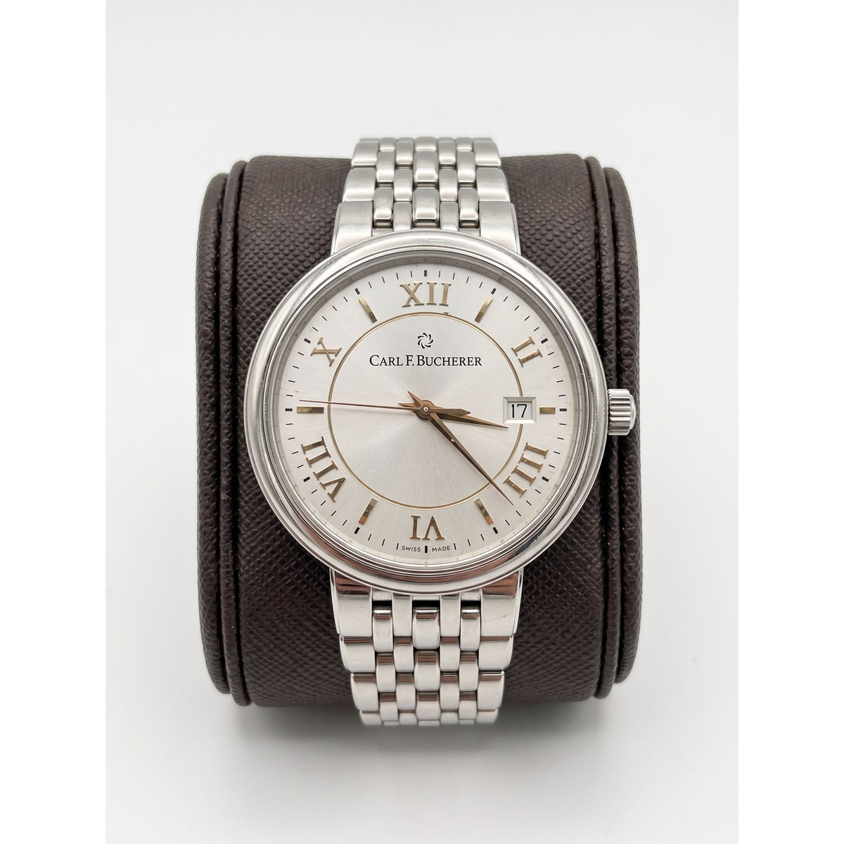 Carl F. Bucherer Adamavi Automatic Silver Dial Men's Watch 10314.08