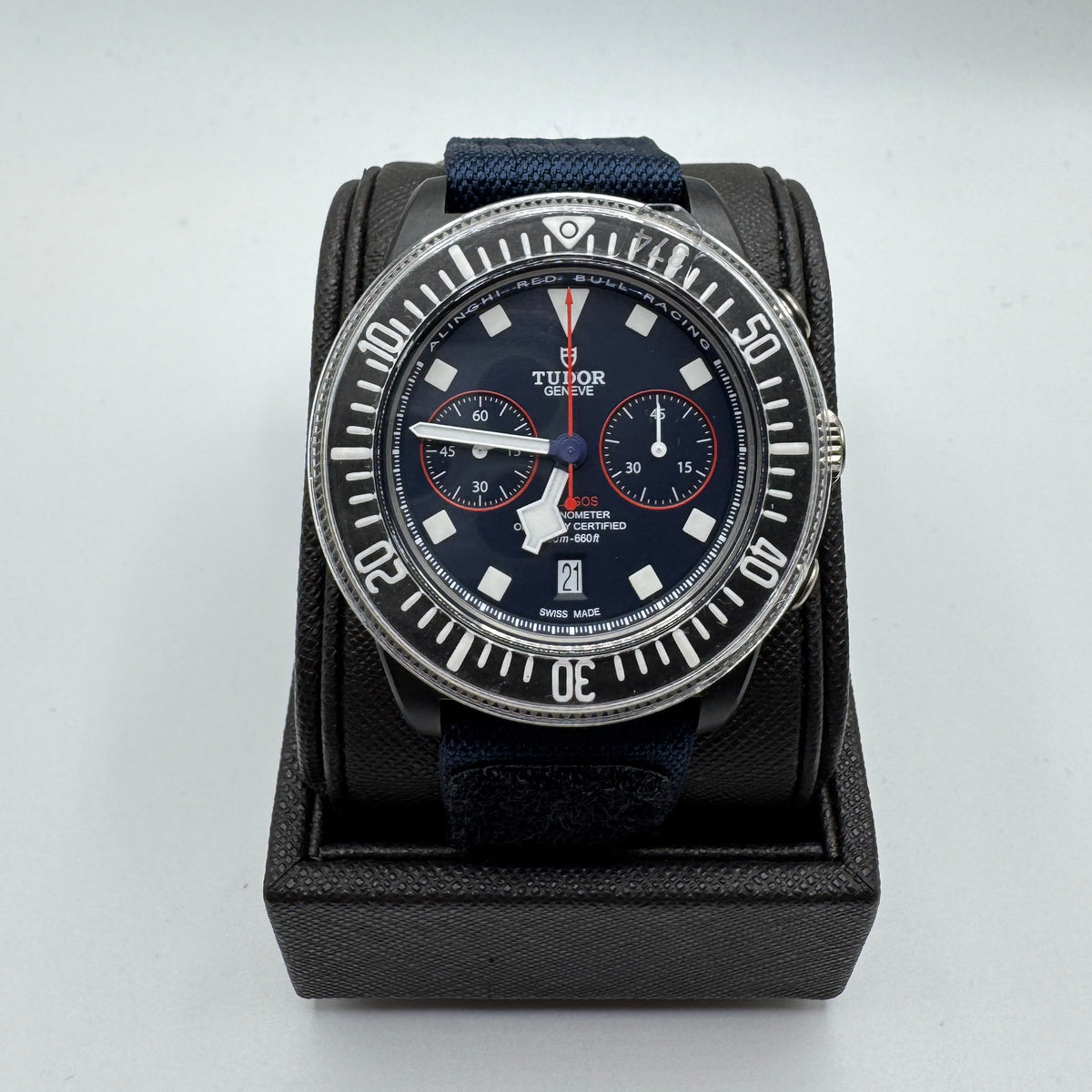 Tudor Pelagos FXD Chrono Alinghi Red Bull Racing Edition 43mm Men's Watch M25807KN-0001