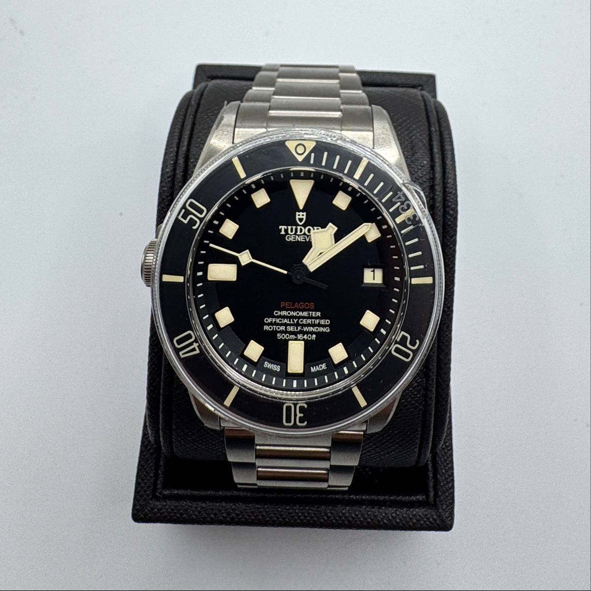 Tudor Pelagos LHD 42mm Black Dial Men's Watch M25610TNL-0001