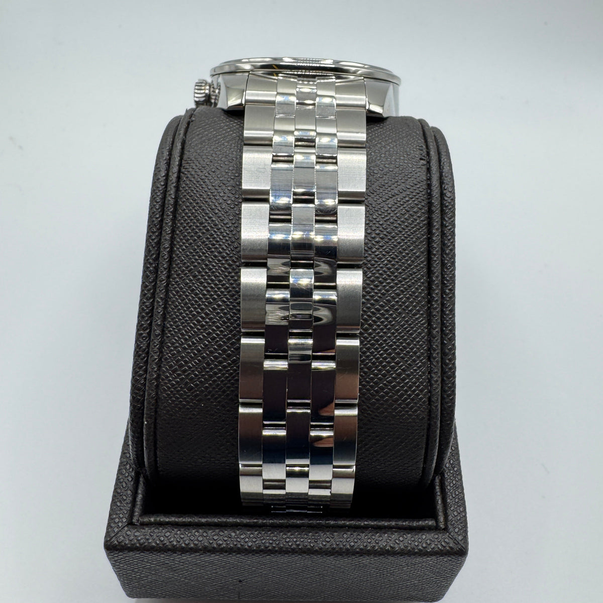 Tudor Glamour Double Date 42mm Gray Dial Stainless Steel Men's Watch 57000