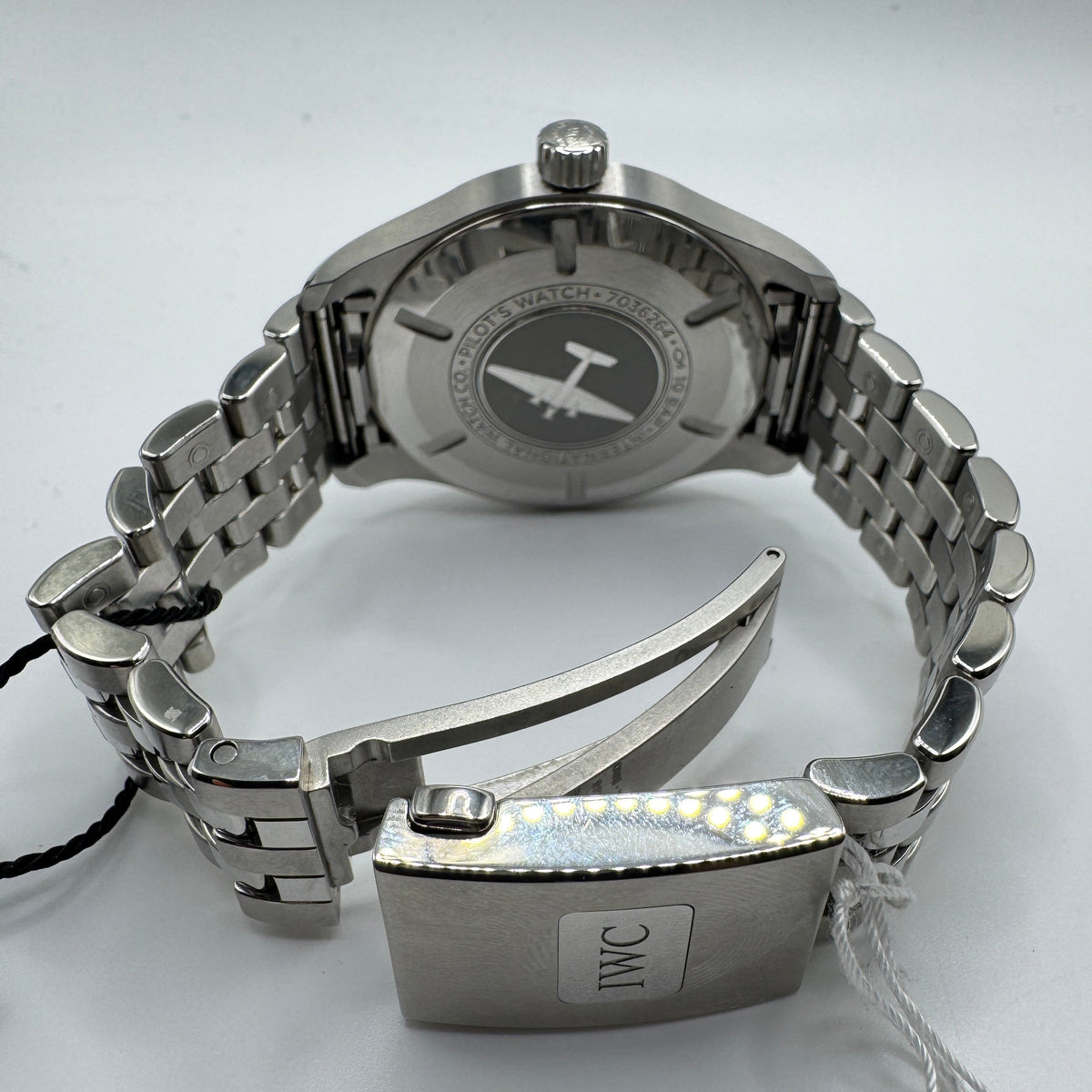 IWC Pilot's Watch Mark XX Green Dial Stainless Steel IW328206