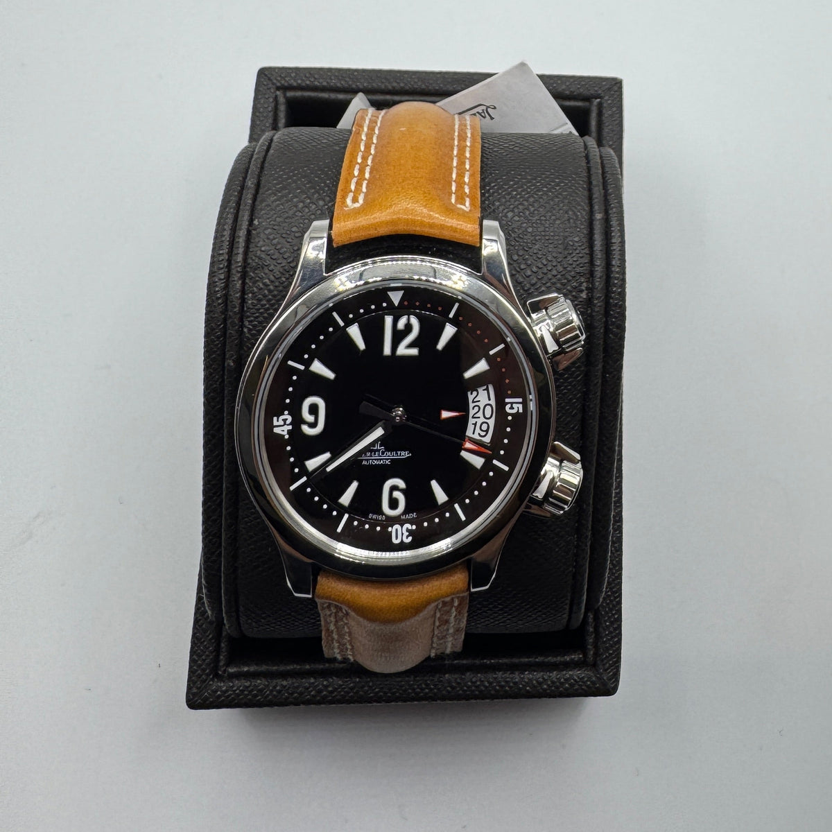 Jaeger LeCoultre Master Compressor Black Dial Automatic Men's Watch Q1728470