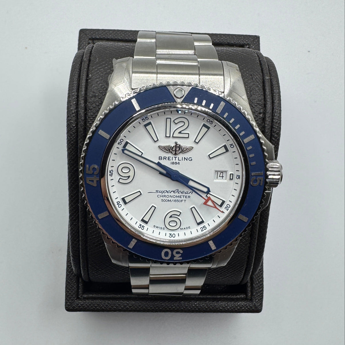 Breitling Superocean Automatic 42 White Dial Stainless Steel Men's Watch A17366D81A1A1 / A17366