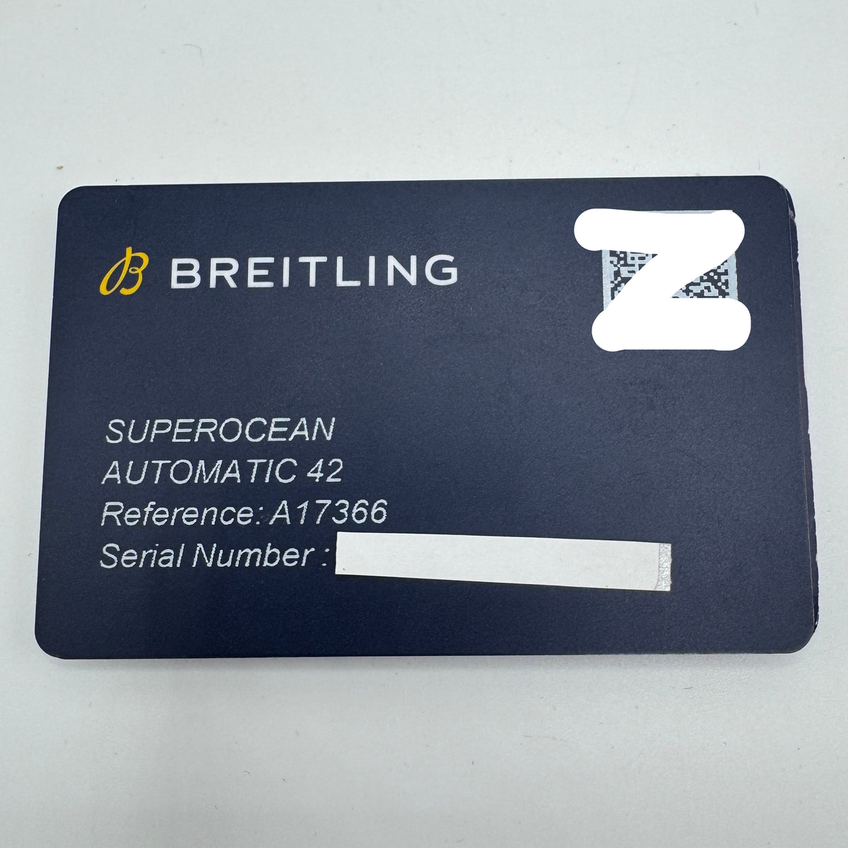 Breitling Superocean Automatic 42 White Dial Stainless Steel Men's Watch A17366D81A1A1 / A17366