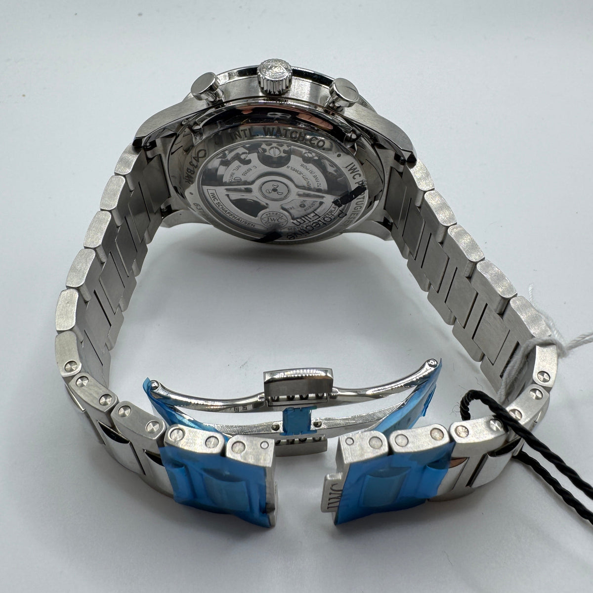 IWC Portugieser Chronograph Automatic Stainless Steel Watch IW371617
