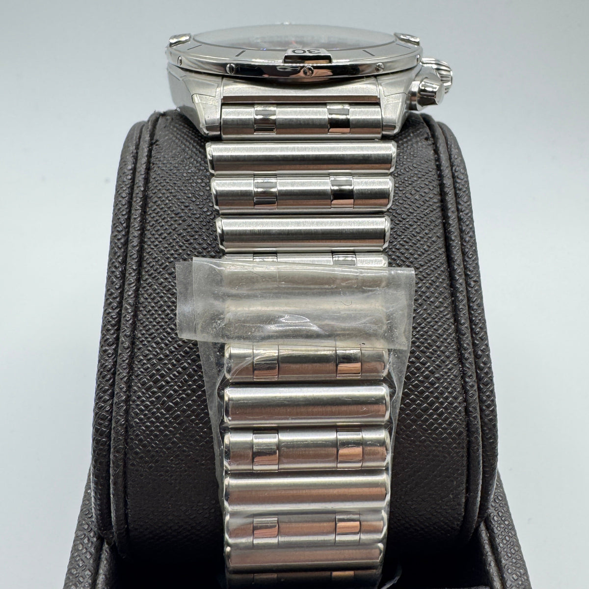 Breitling Chronomat B01 42 Black Dial Stainless Steel Men's Watch AB0134101B1A1