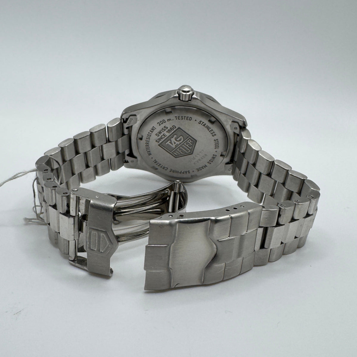 Tag Heuer 2000 Sports White Dial Stainless Steel Watch WM1111