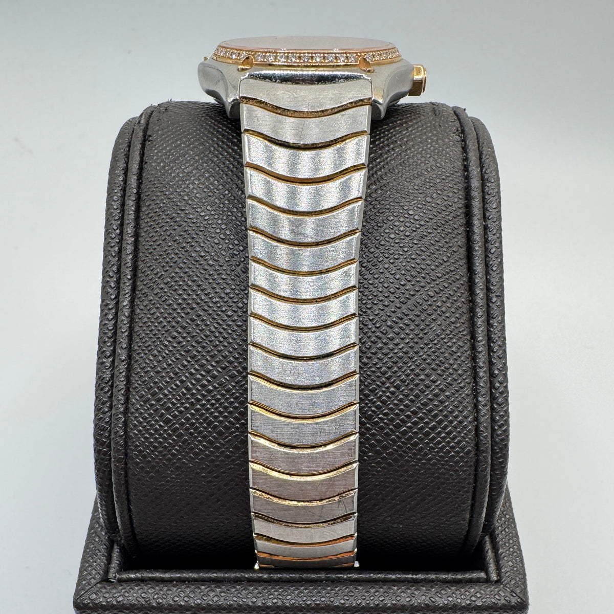 EBEL Sport Classic Wave 18K Rose & Steel Ladies Watch 05.3.15.2003S