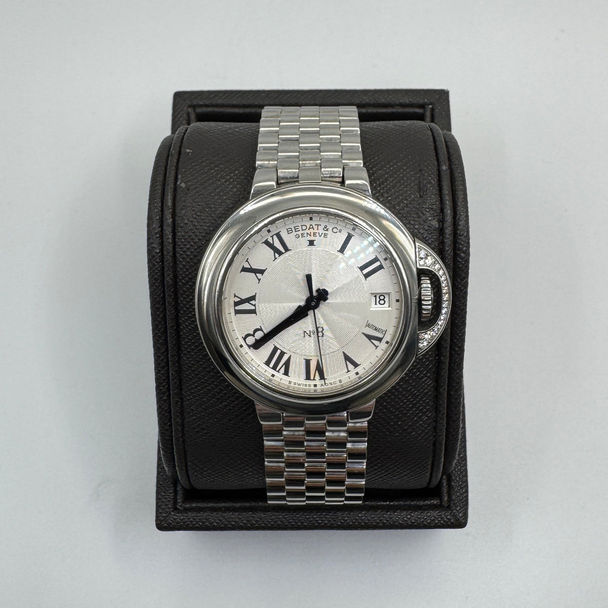 Bedat & Co. Geneve No. 8 Silver Dial Stainless Steel Watch 828.020.600