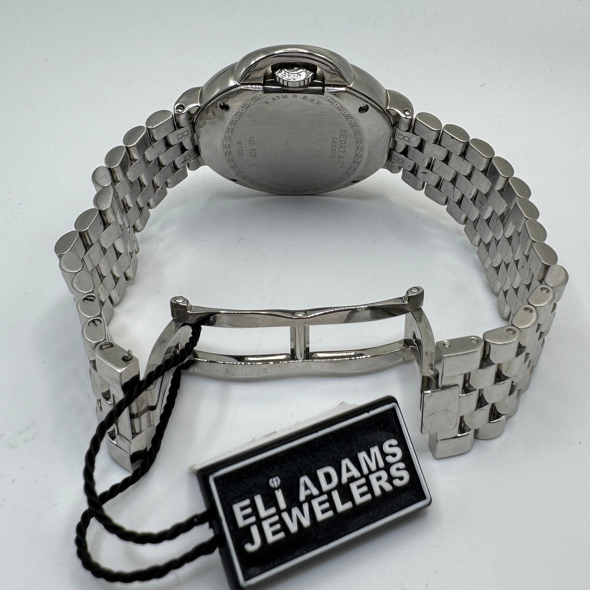 Bedat & Co. Geneve No. 8 Silver Dial Stainless Steel Watch 828.020.600