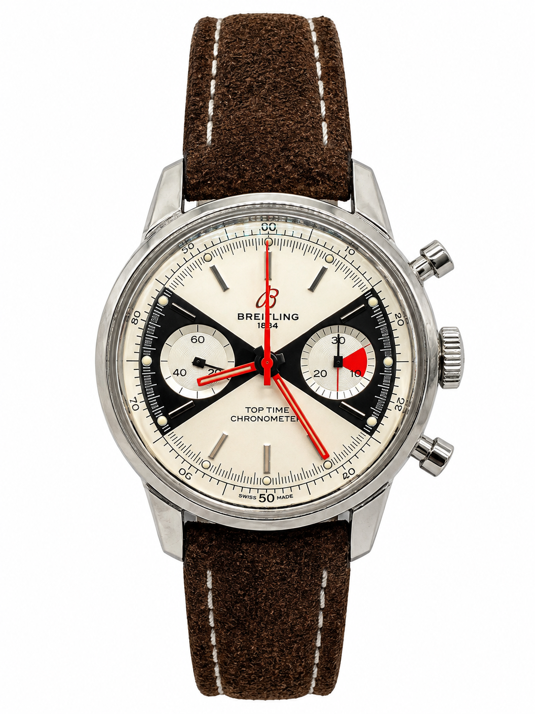 Breitling Top Time Limited Edition Brown Leather Watch A23310121G1X1 / A23310