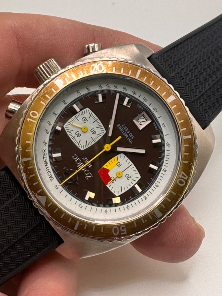 Zodiac Sea Dragon Chronograph ZO2236 – Men's Swiss Quartz Watch – Pre-Owned
