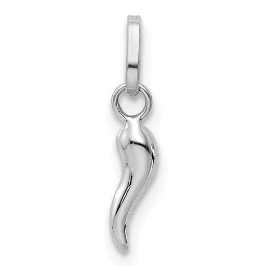 14k 3-D Italian Horn Charm QGXCH117W