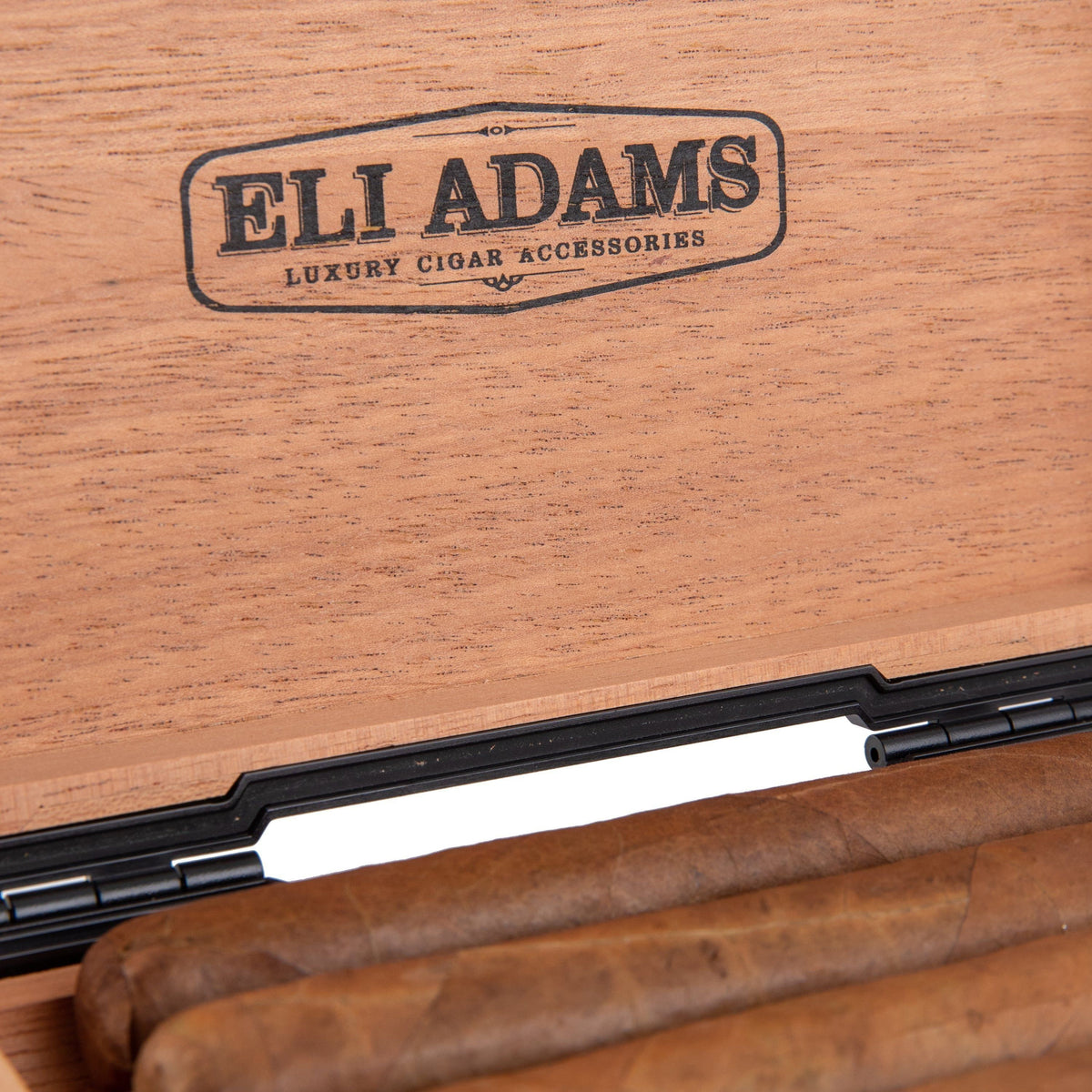 Travel Cigar Humidor Cedar Wood Air Tight, Engraved & Personalized