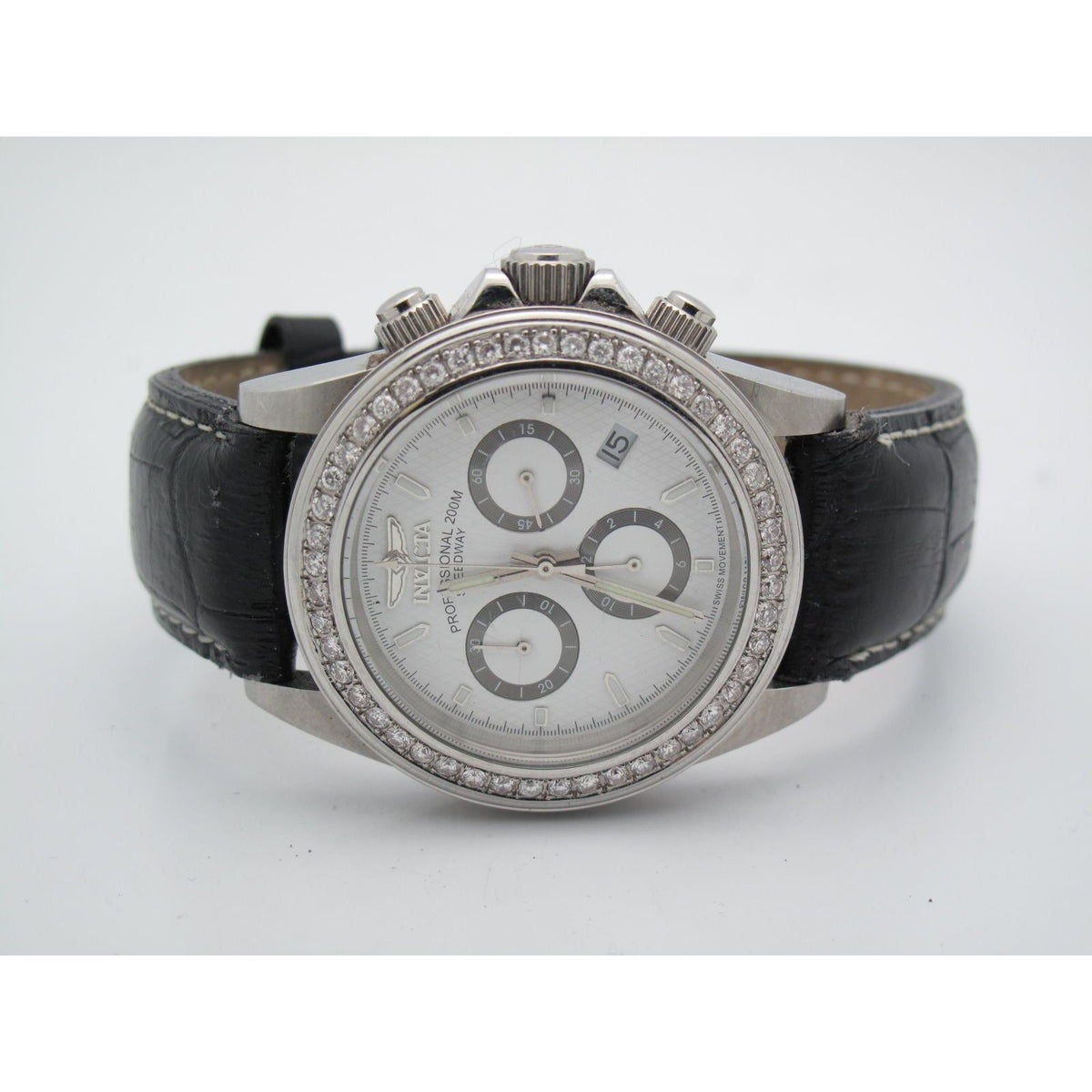 Invicta Men's Signature Collection Speedway 1.25Ct. Diamond Custom Watch 7031
