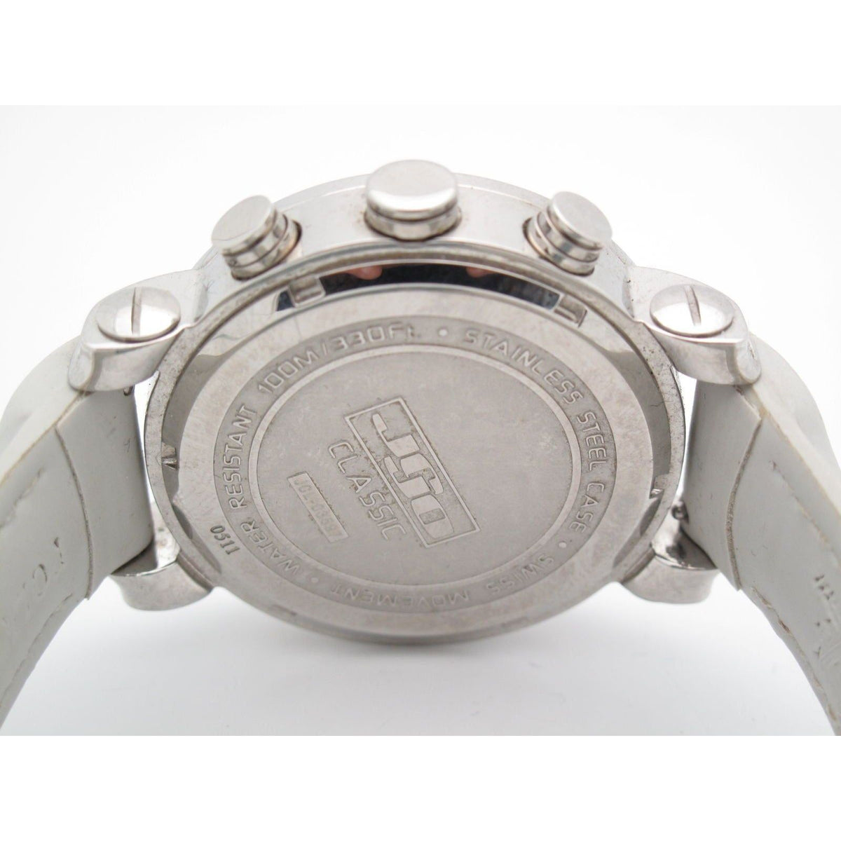 JoJo Classic Men's Stainless Steel 2.00CT Diamonds Chronograph JCL-03597 Watch