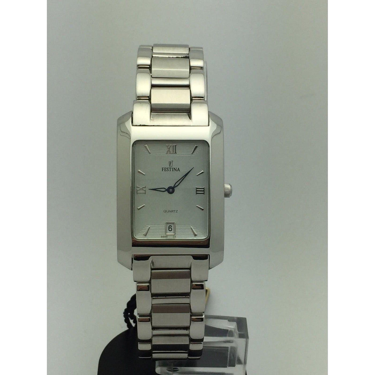 Festina Men's Silver Dial Stainless Date 50M Registered Model Watch 8886/2