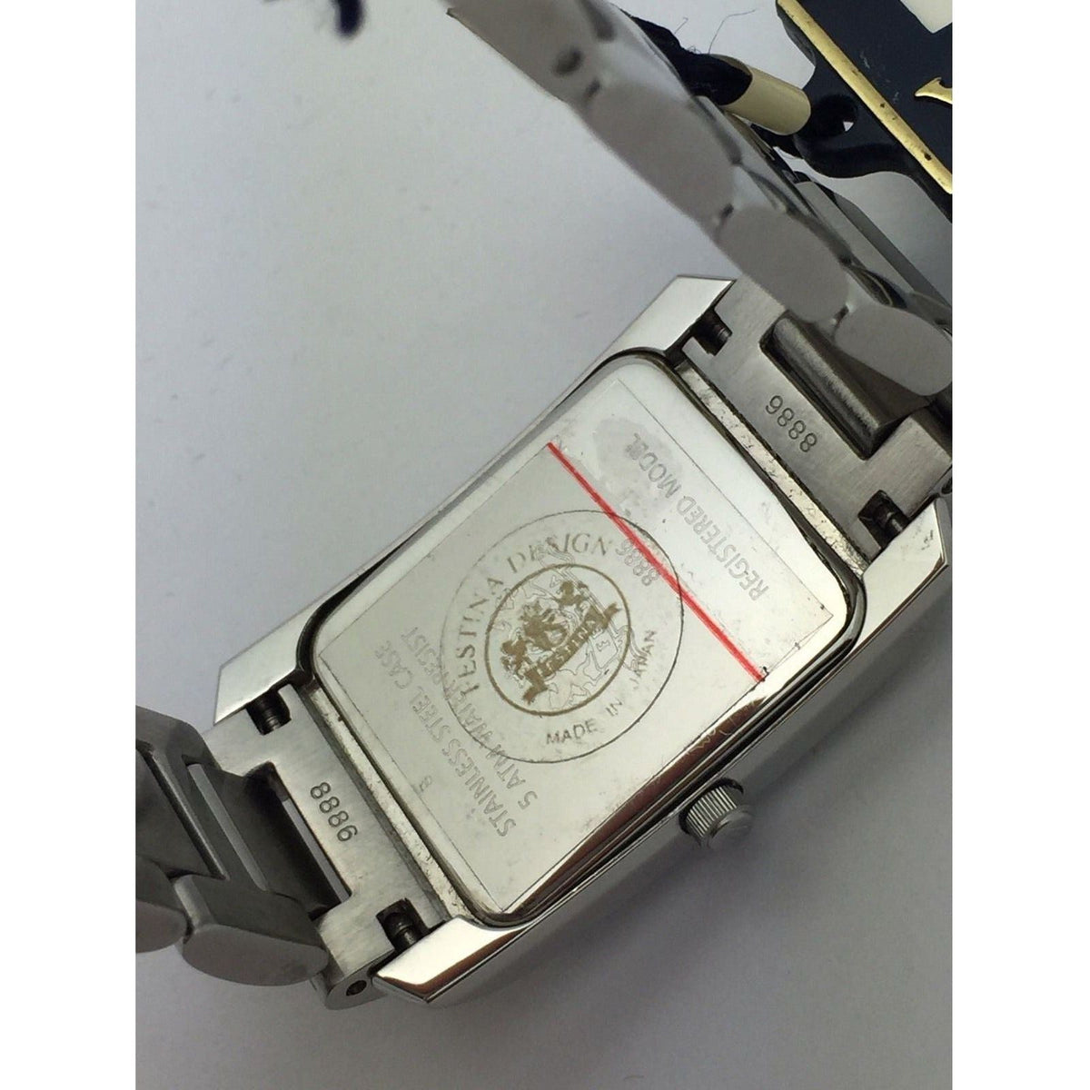 Festina Men's Silver Dial Stainless Date 50M Registered Model Watch 8886/2