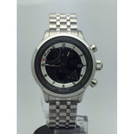 Timex TX Men's World Time Airport Lounge Stainless Steel Black Dial Watch T3C477