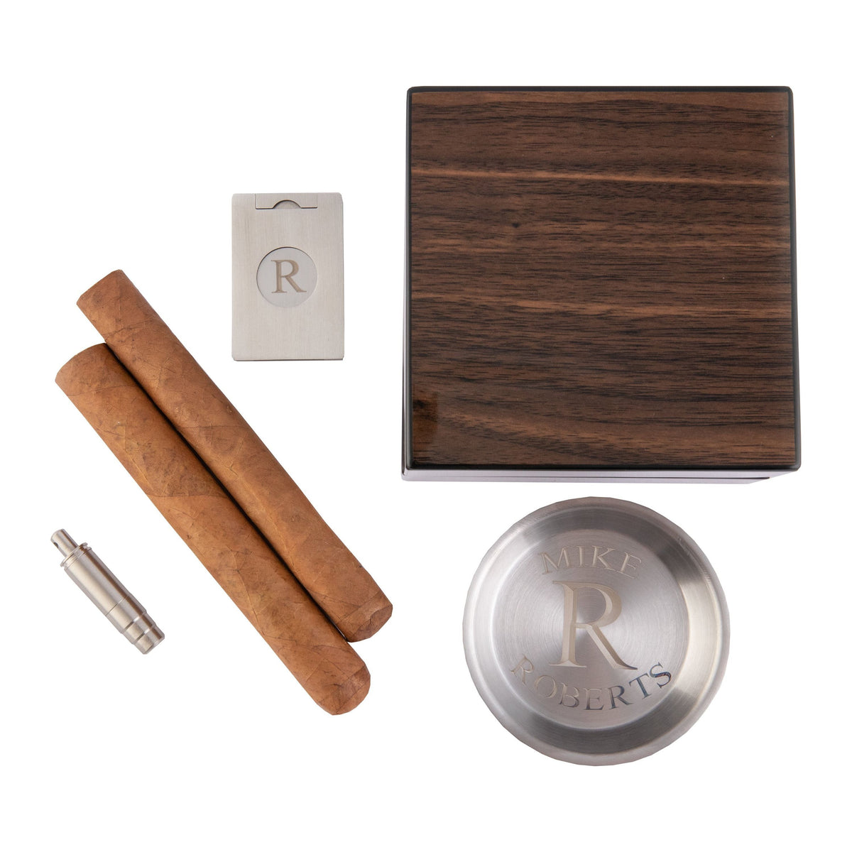 Eli Adams Luxury Foldable Stogie Ashtray Engraved & Personalized !