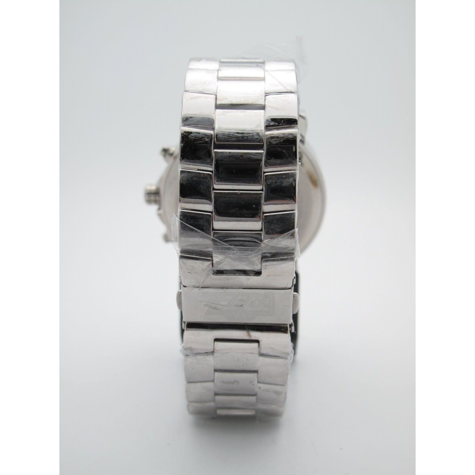 Freeze Men's All Stainless Steel 2.00CT Diamonds Crystal