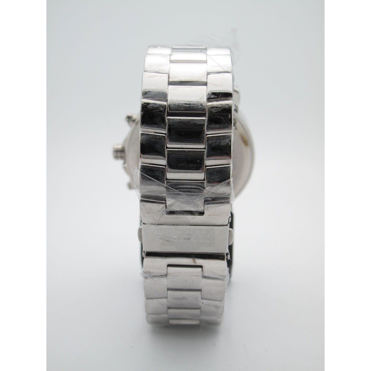 Freeze Men's All Stainless Steel 2.00CT Diamonds Crystal Chrono Dial Watch F6088