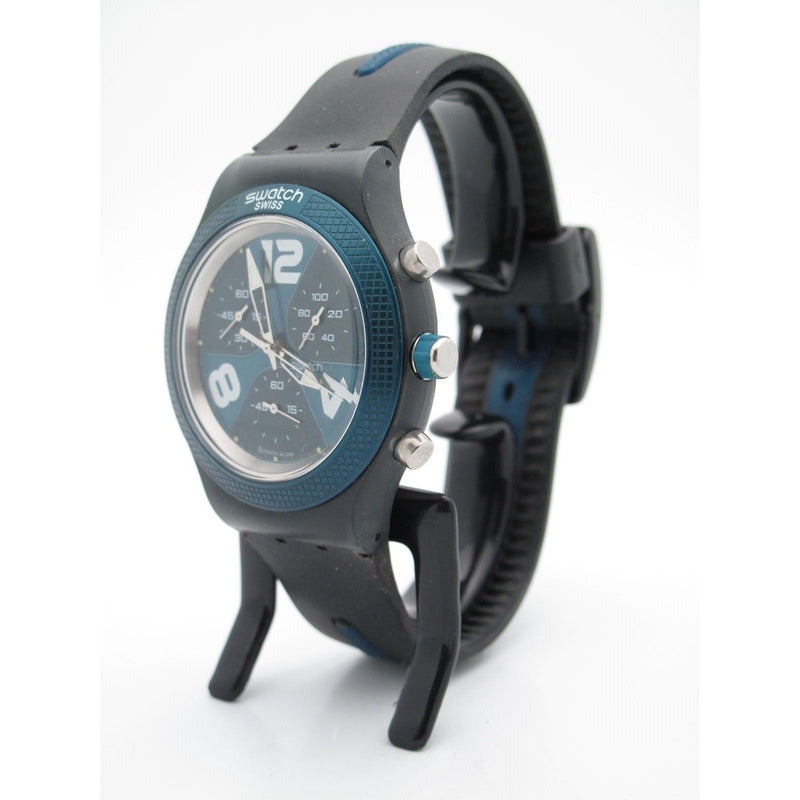 SOLD: Swatch all black chronograph