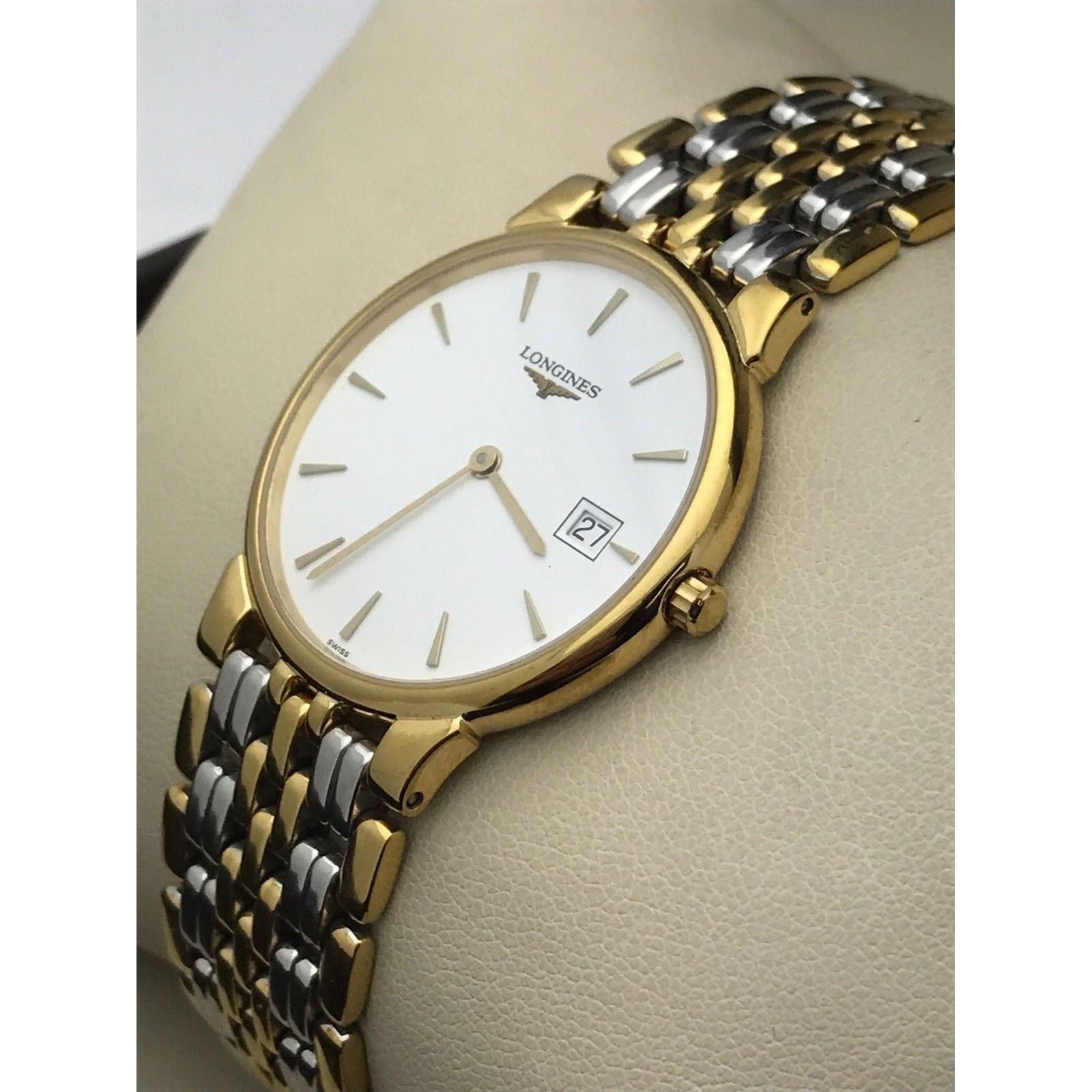 Longines Two-Tone White Dial Les Grandes Classiques De