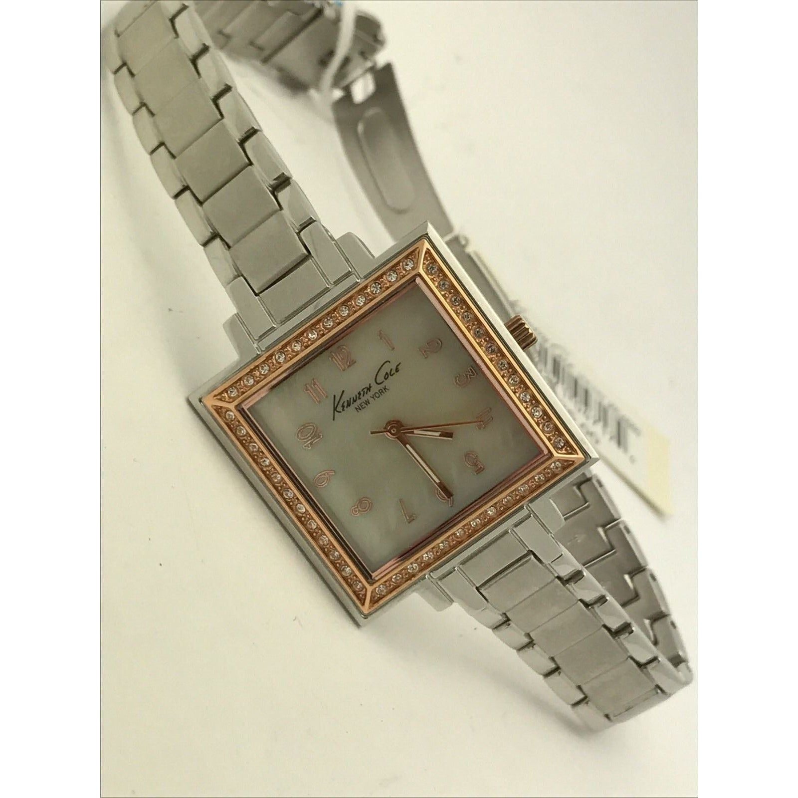 okkundesオーダー受付　オーダー受付No.37 Kenneth Cole Ladies Mother of Pearl Dial Rose Gold and Stainless