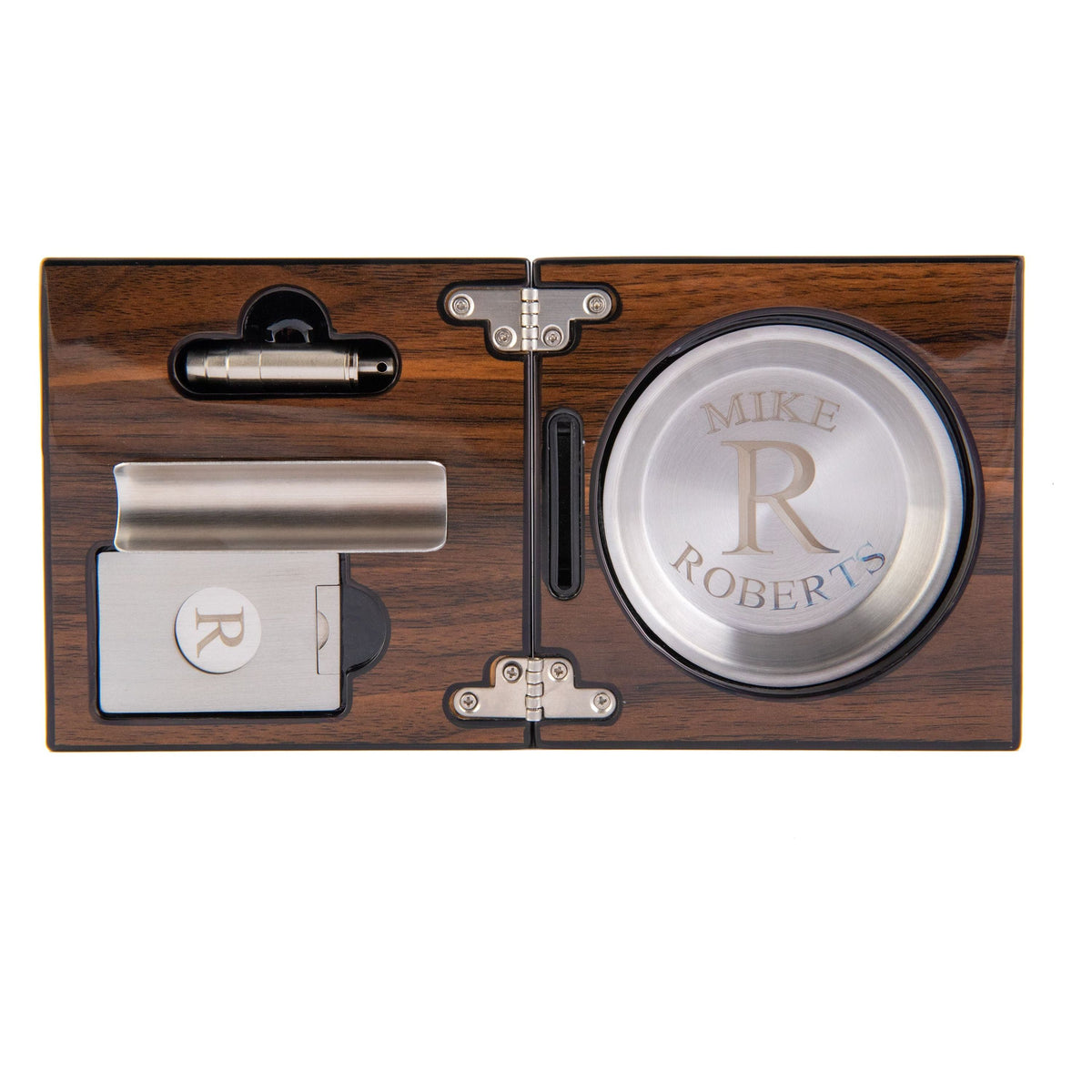 Eli Adams Luxury Foldable Stogie Ashtray Engraved & Personalized !