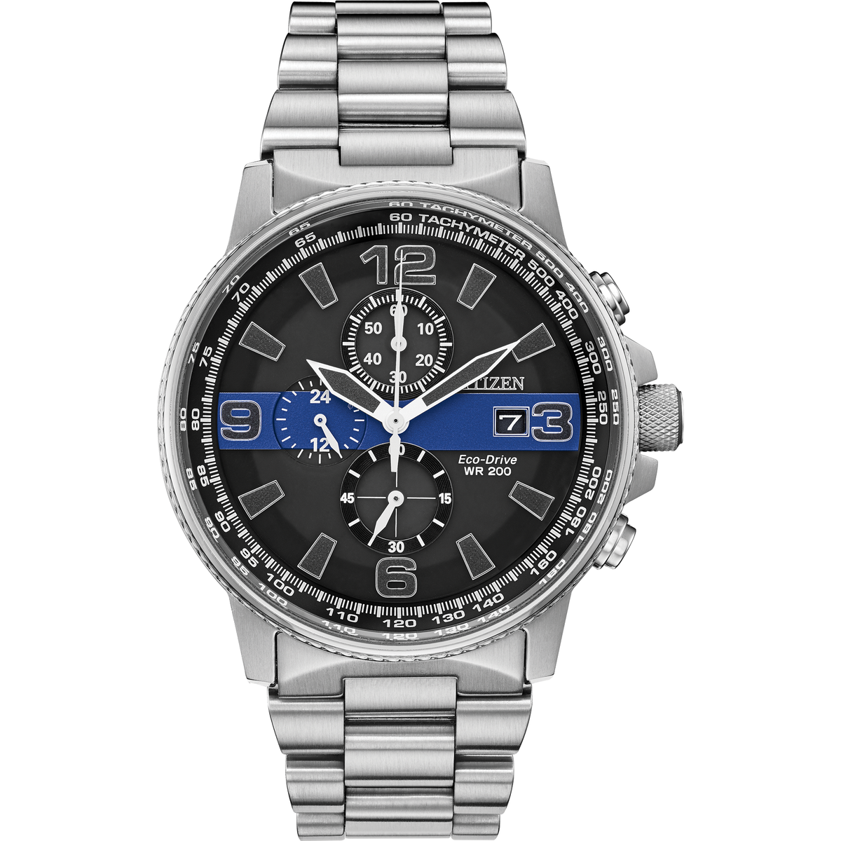 Citizen Men's DEA The Detectives’ Endowment Association Chronograph 200M WR Eco Drive CA0291-DEA