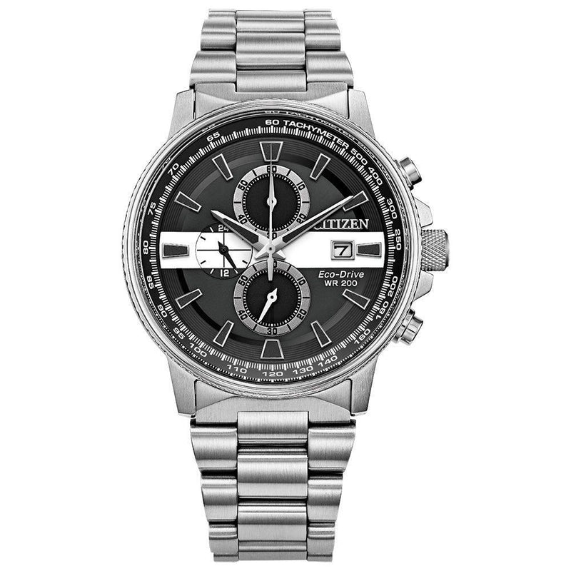 Citizen Chronograph Stainless Steel Eco-Drive CA0775-87X 100M Men's Watch -  CityWatches IN