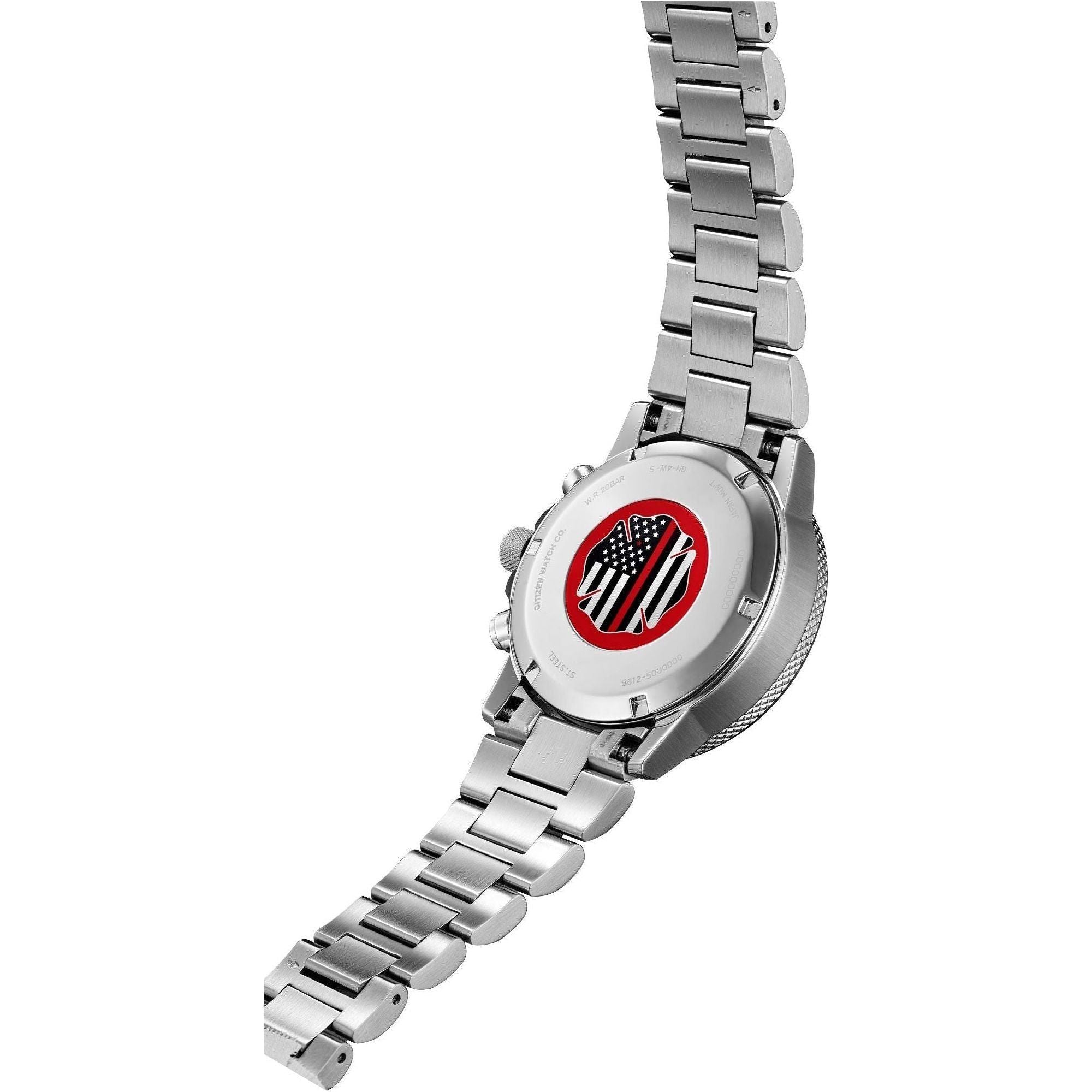 Citizen Men's Thin Red Line™ Watch Chronograph 200M WR Eco Drive