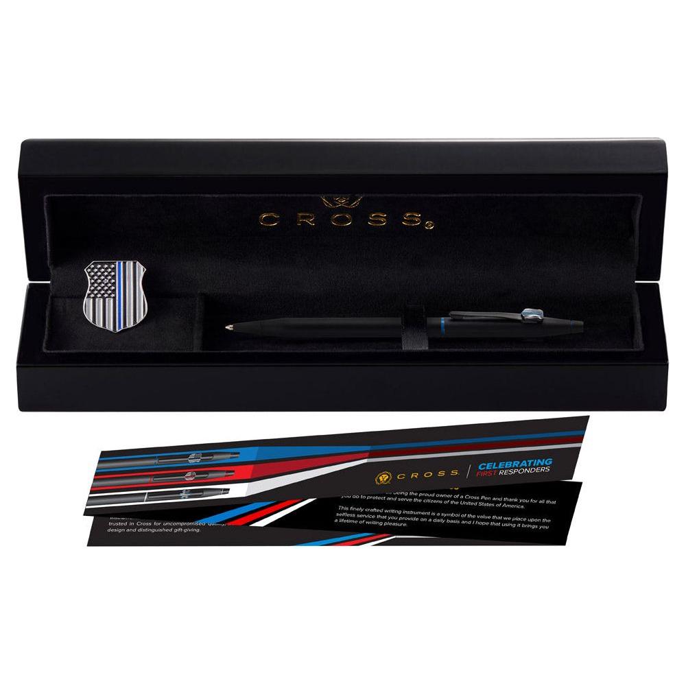 Cross™ Thin Blue Line™ Pen All Black Classic Century NAT0082-140