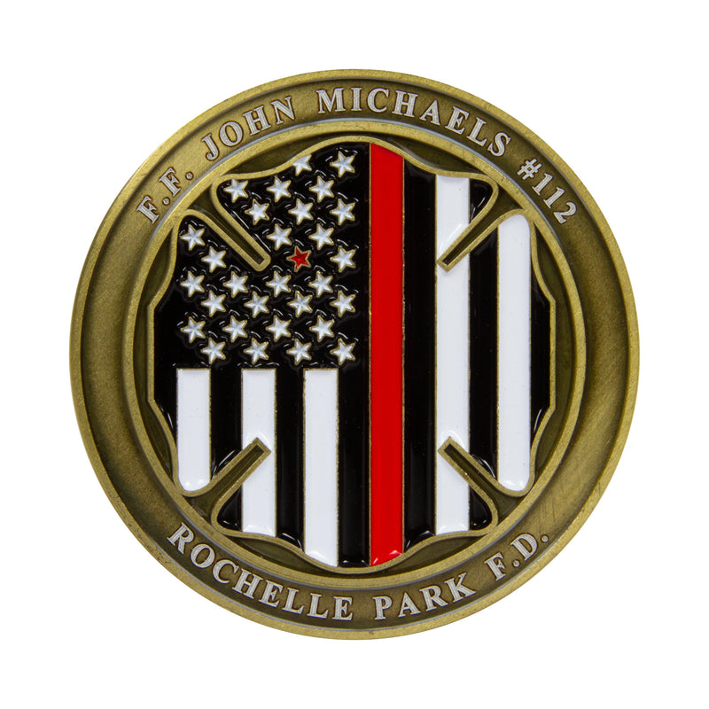Thin Red Line™ Challenge Coin